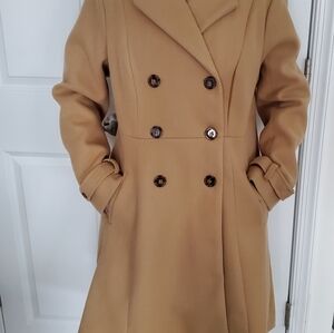 Torrid Double Breasted High Low Pea Coat